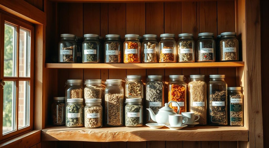 herbal tea storage environment