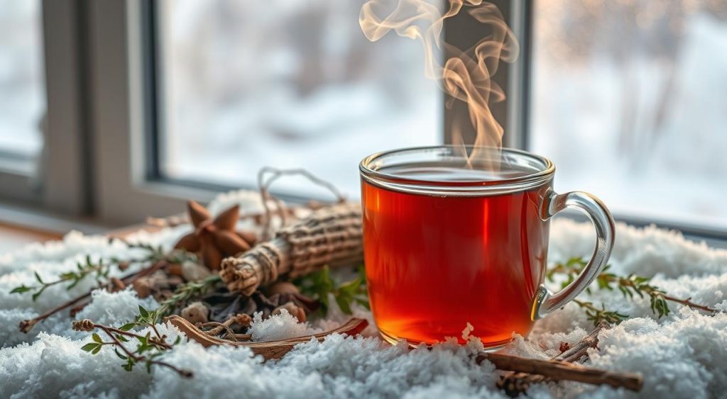 winter wellness herbal tea