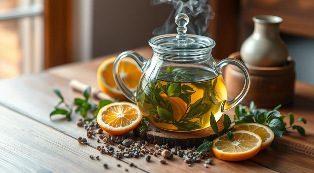 evening herbal tea for liver detox