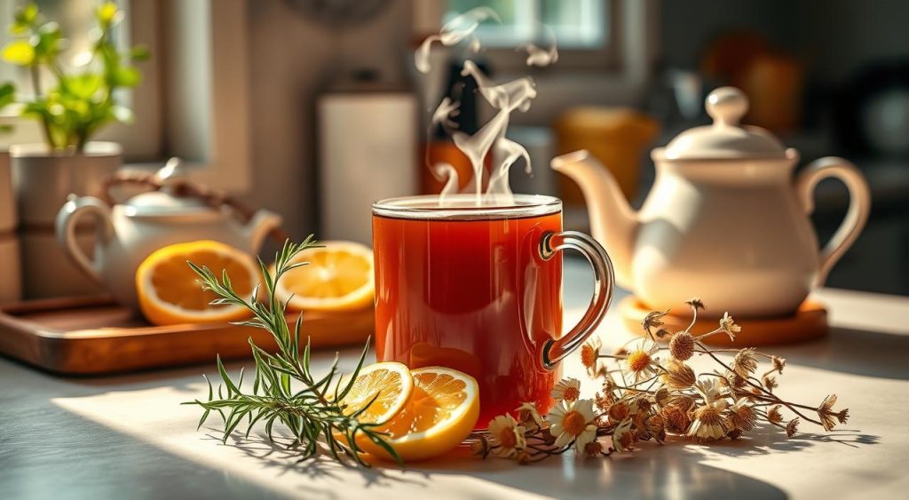 herbal tea preparation