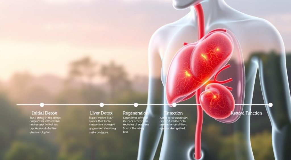 liver detox timeline