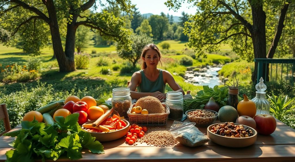 healthy diet and lifestyle