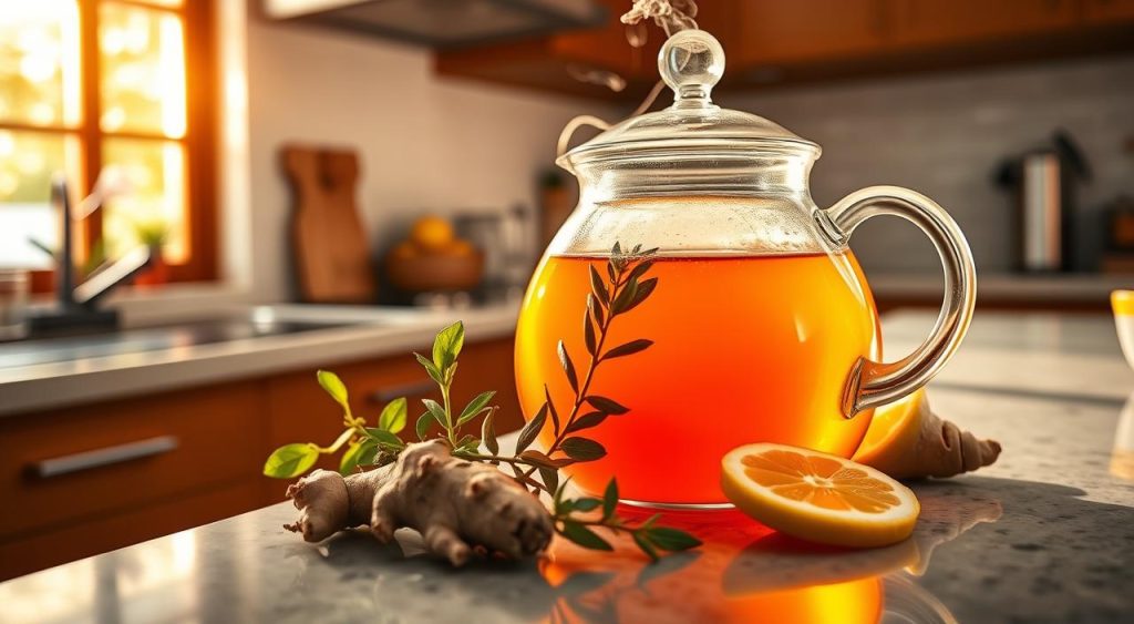 brewing liver detox tea