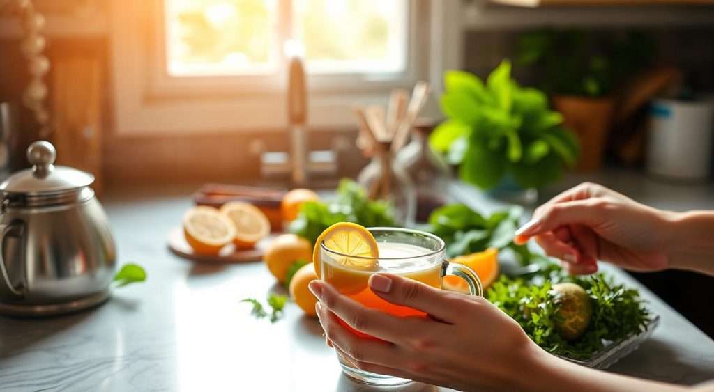 incorporating liver detox tea into a healthy lifestyle