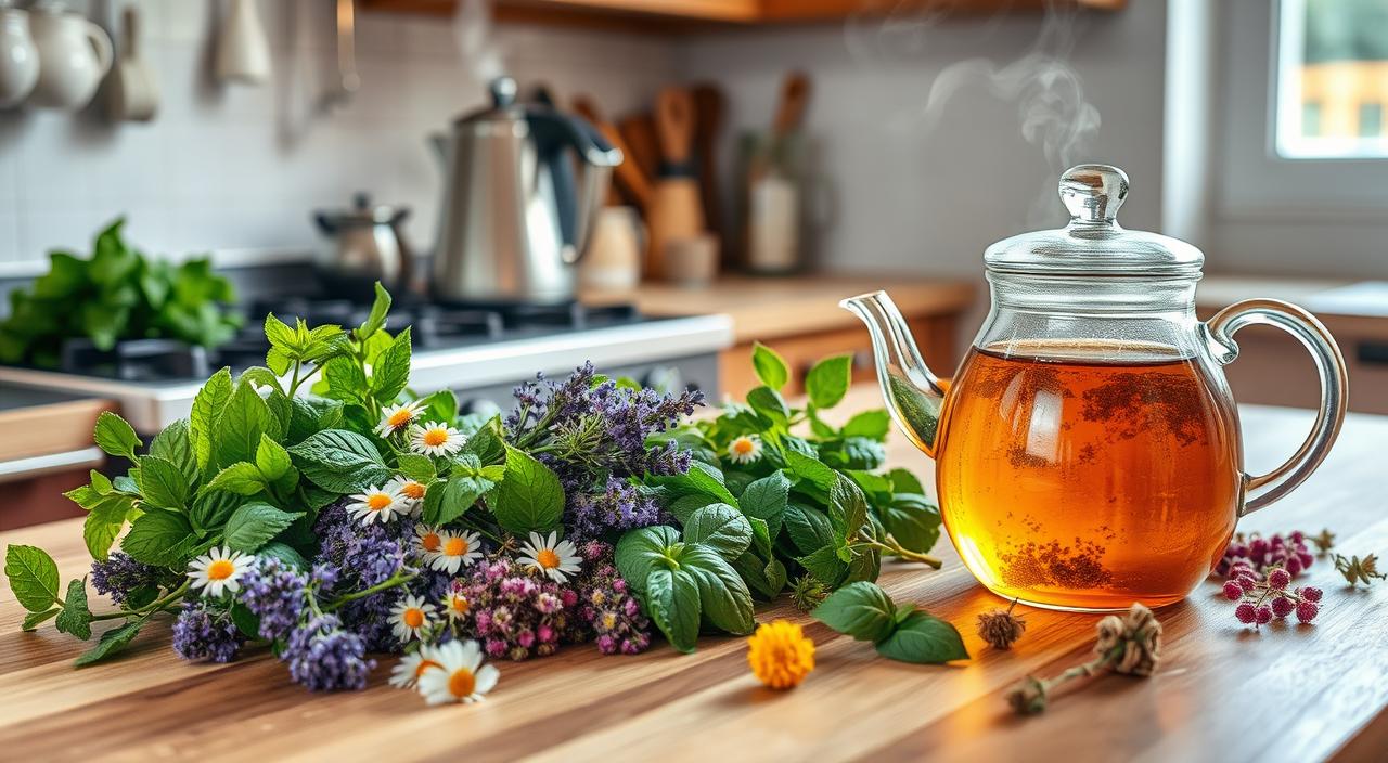 herbal tea preparation