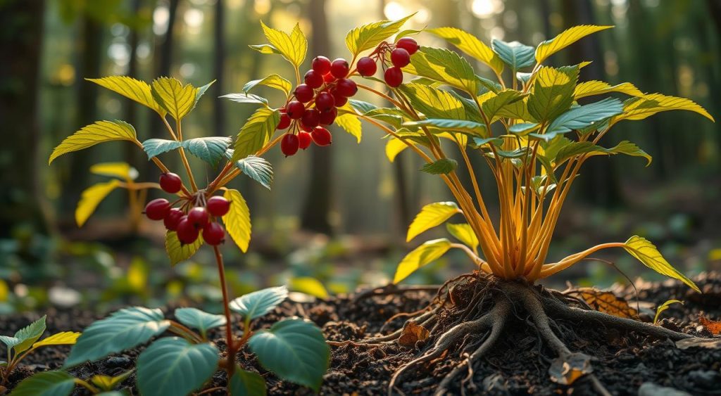 Ginseng plant