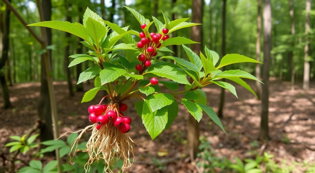 Ginseng plant