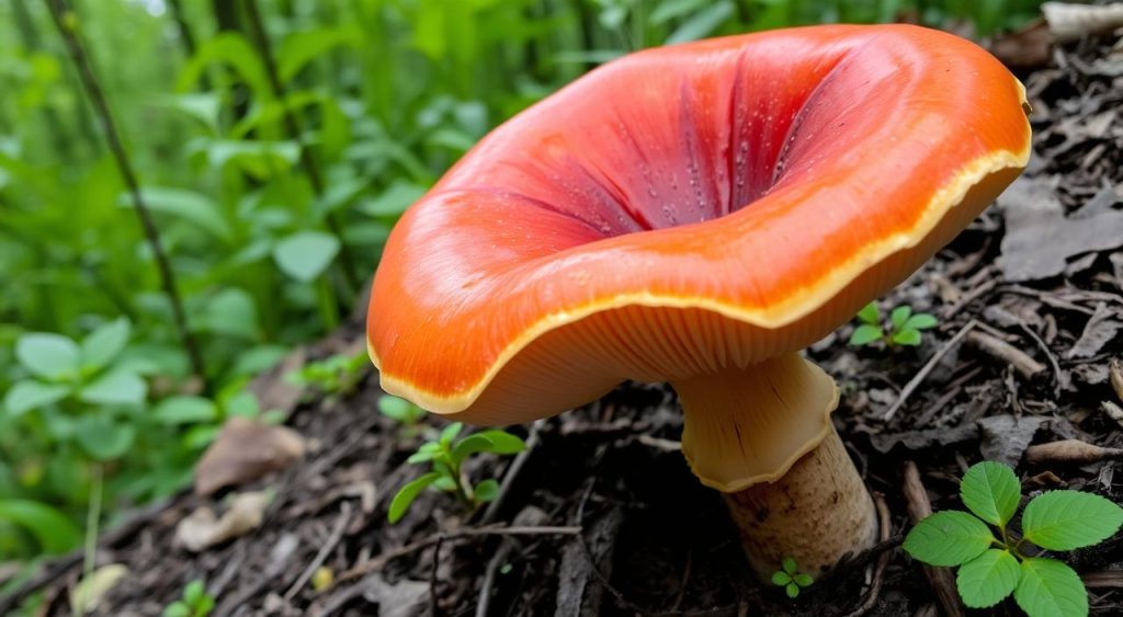 Reishi mushroom identification