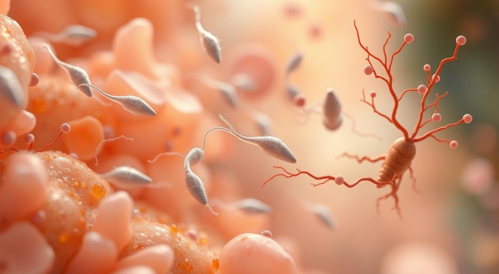 sperm production