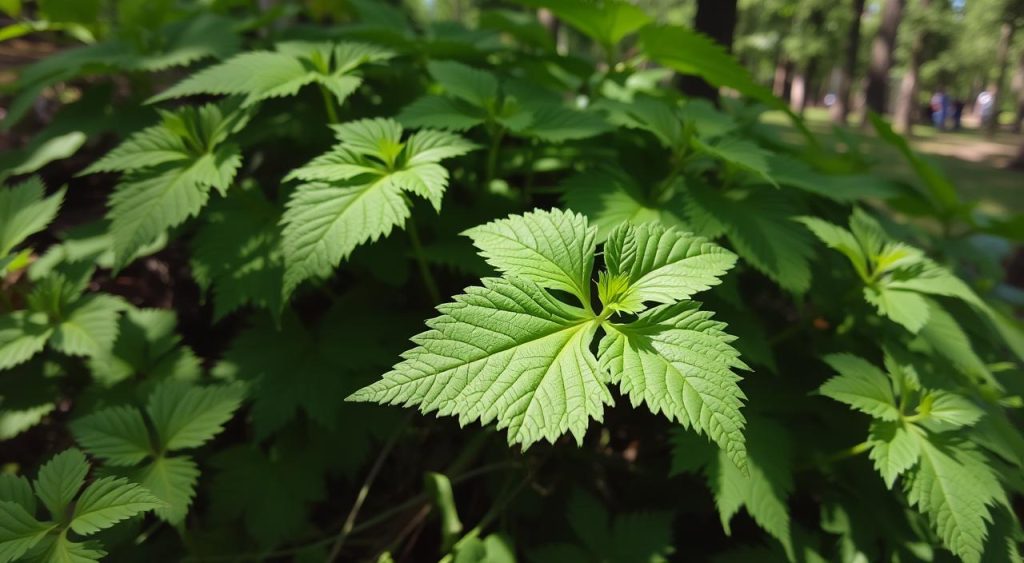 Stinging nettle plant