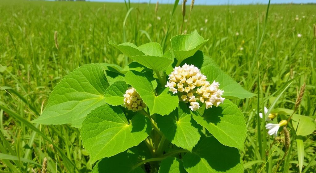 Butterbur plant