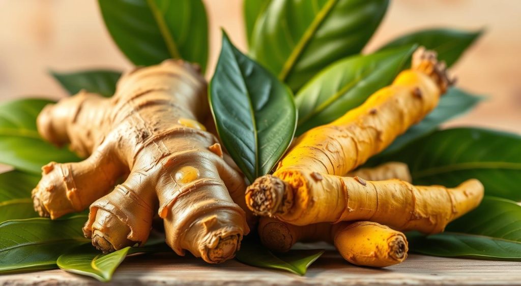 ginger and turmeric