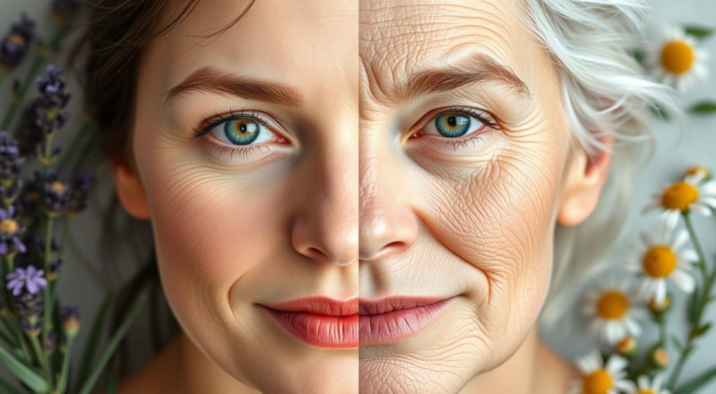 skin aging