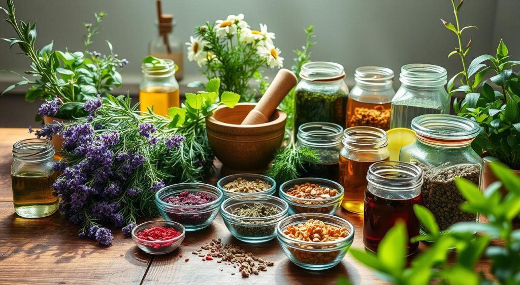 DIY herbal skincare