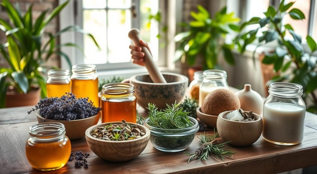 DIY herbal face masks