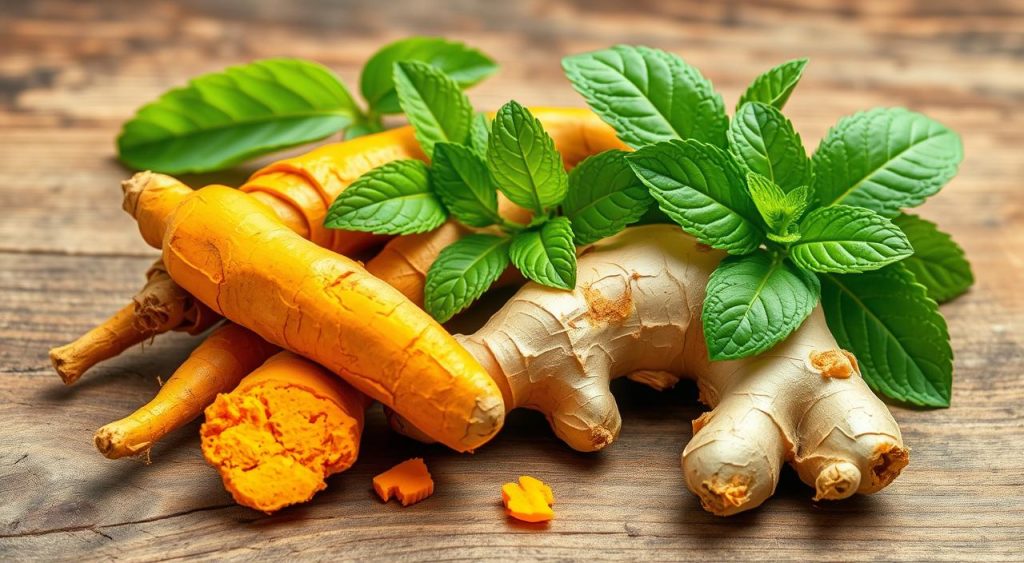 turmeric ginger peppermint