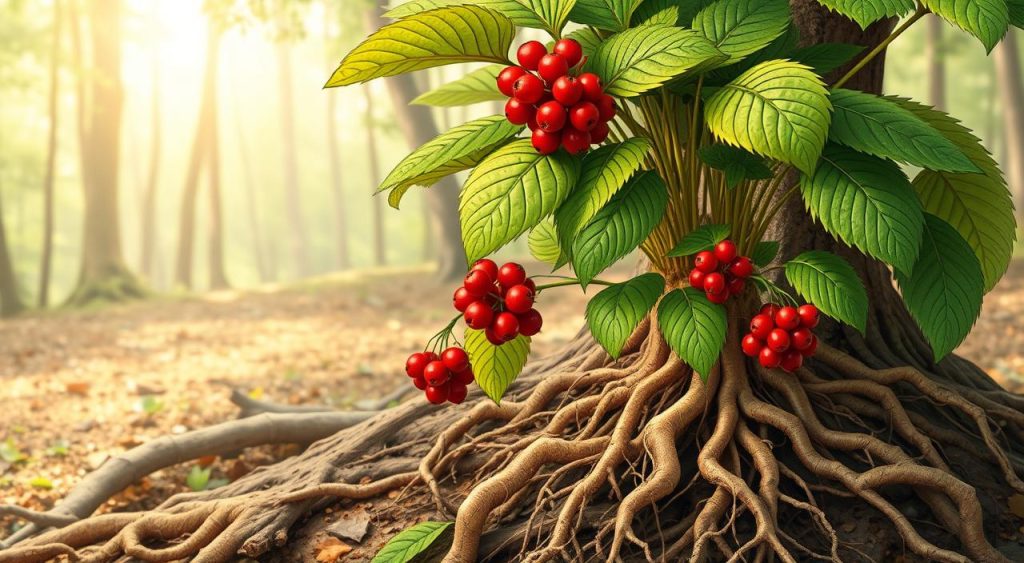 Ginseng plant