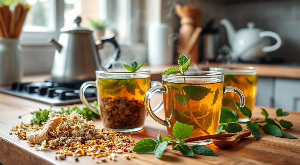 herbal tea preparation