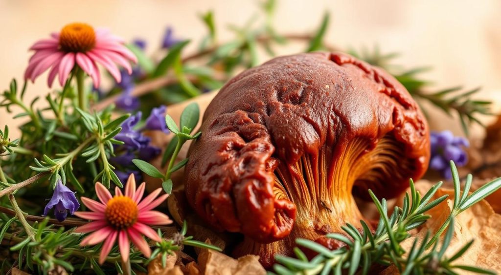 Reishi Mushroom Immune-Boosting Herbs