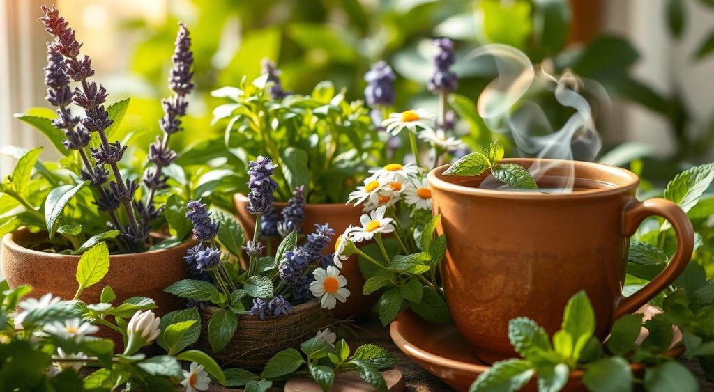 stress-relief herbs, mental relaxation herbs