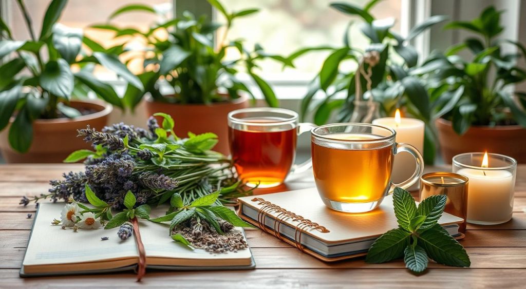 Herbal Anxiety Relief Routine