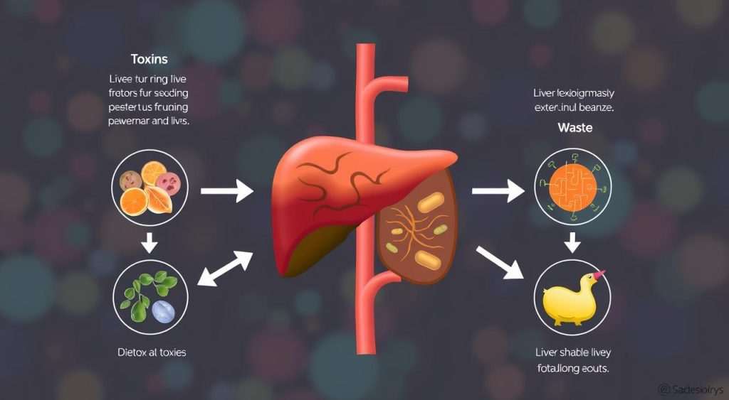 Liver Detox Process Diagram