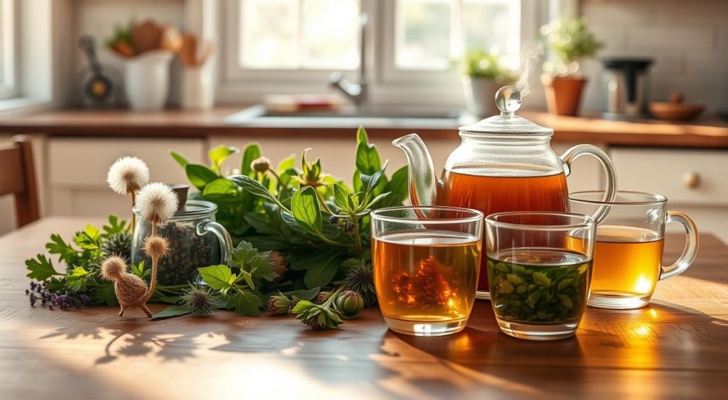 Herbal Detox Tea Wellness Routine