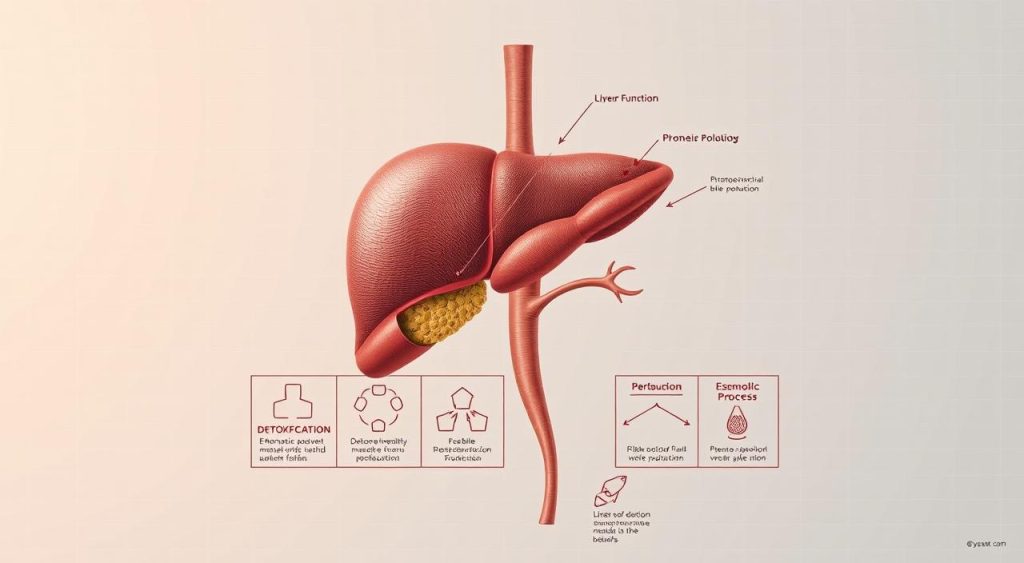 Liver Detox Function Diagram