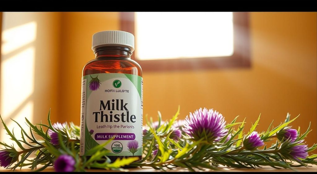 Milk Thistle Liver Support Herbal Remedy