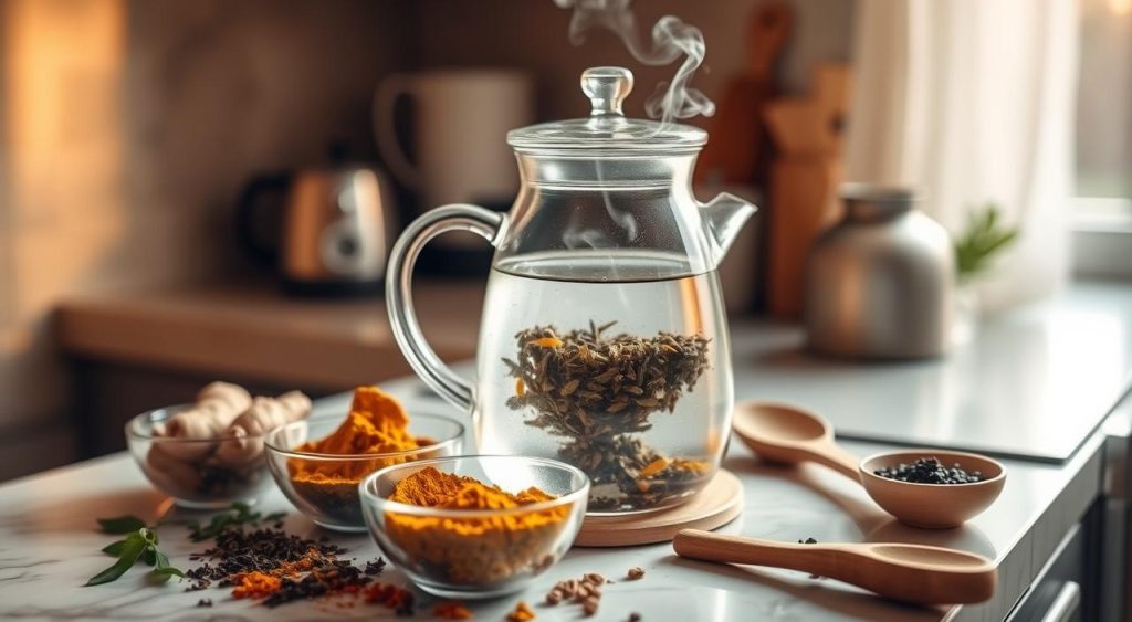 Liver Detox Tea Preparation