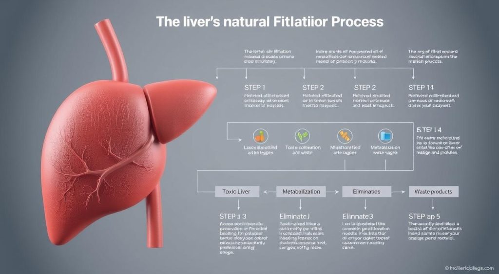 Liver Detox Process Diagram