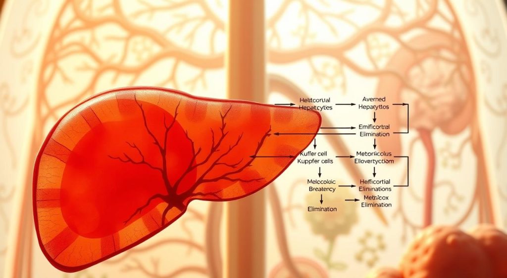 Liver Detox Process Illustration