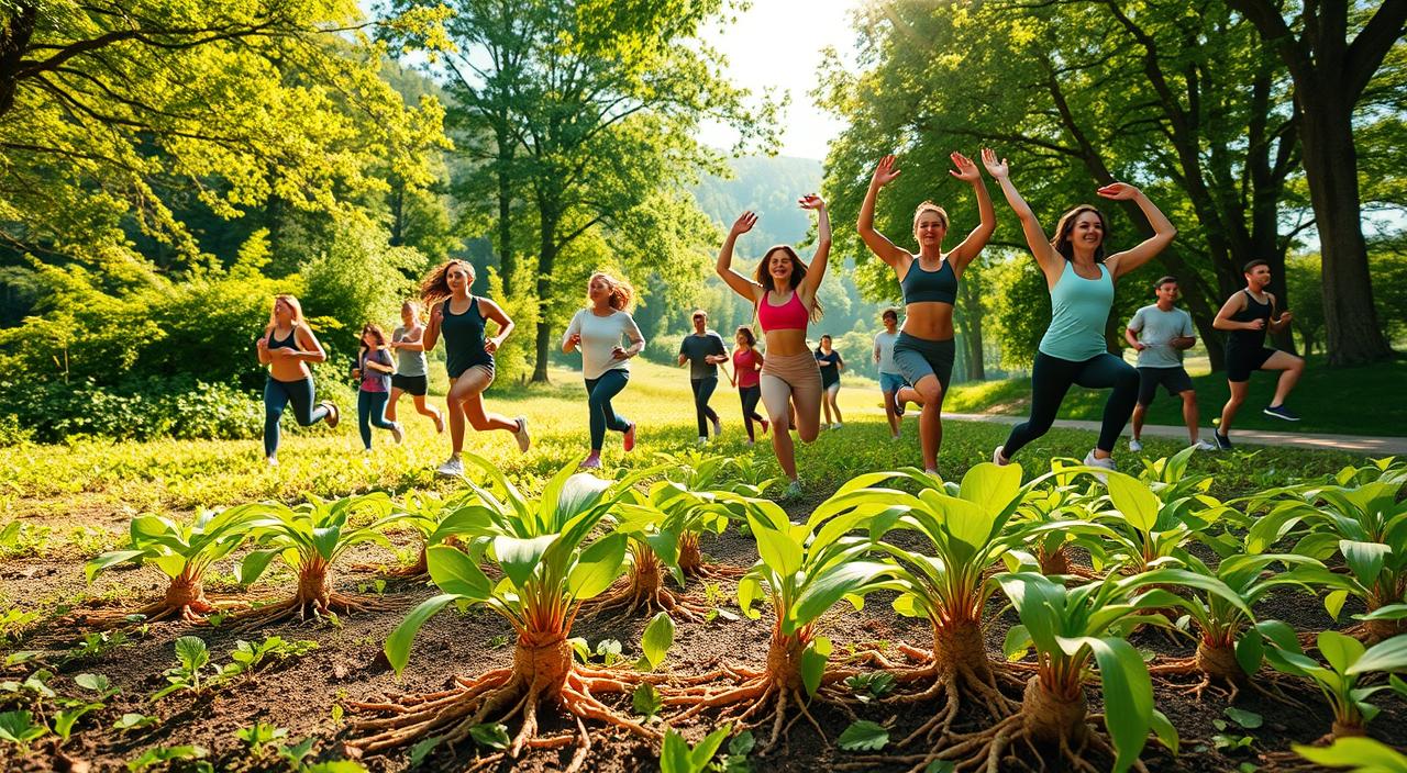 Ginseng exercise performance