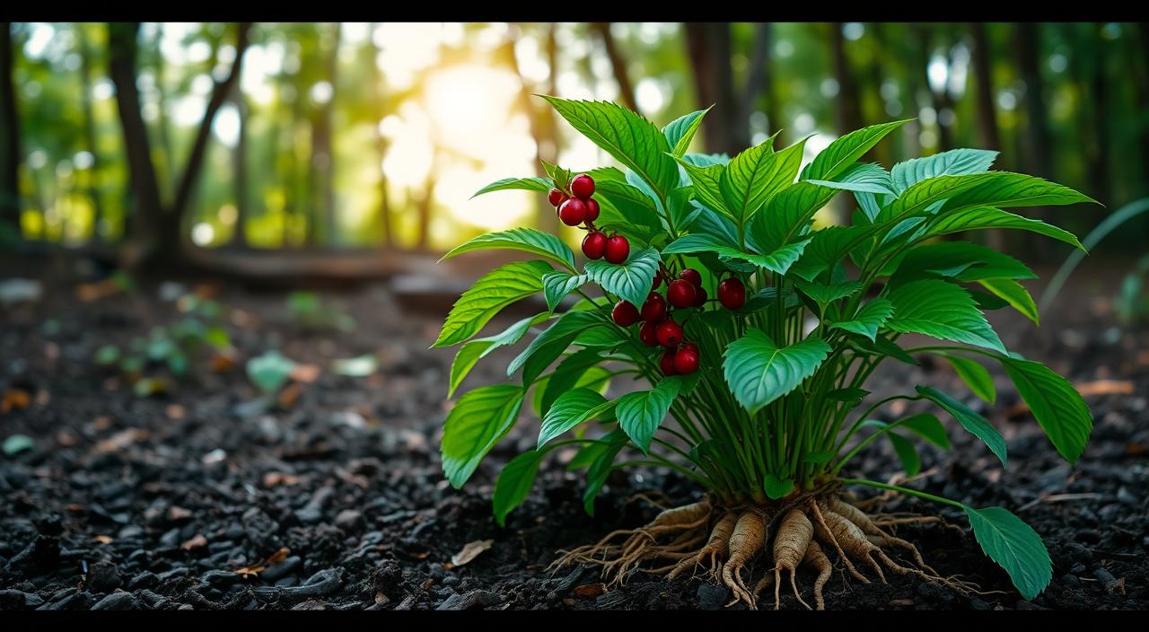 Ginseng plant