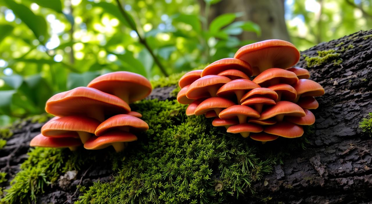 Reishi mushrooms