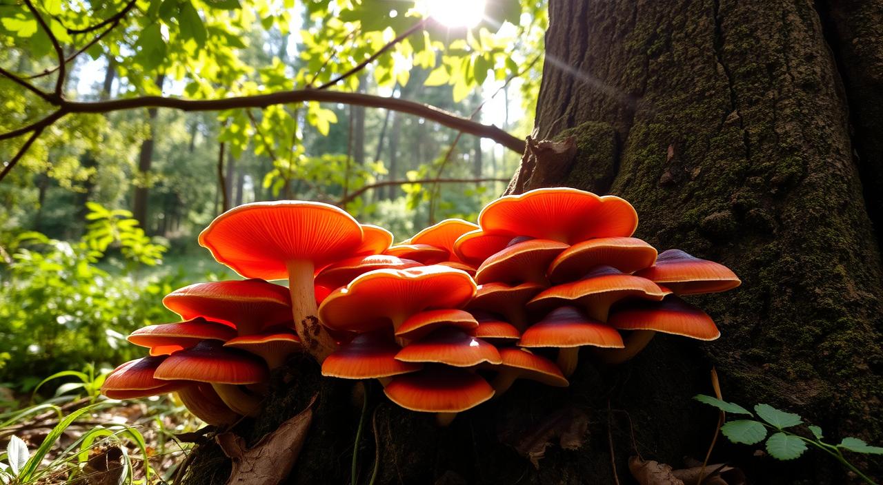 Reishi mushrooms