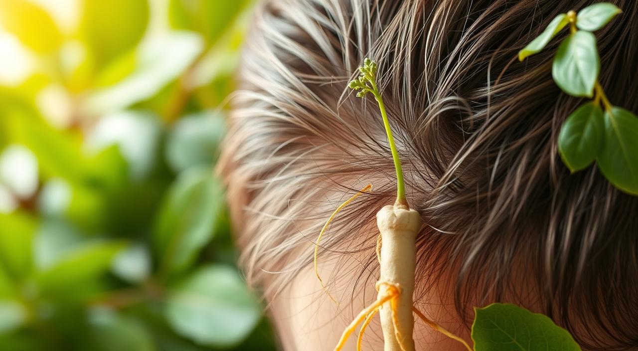 ginseng hair follicle stimulation